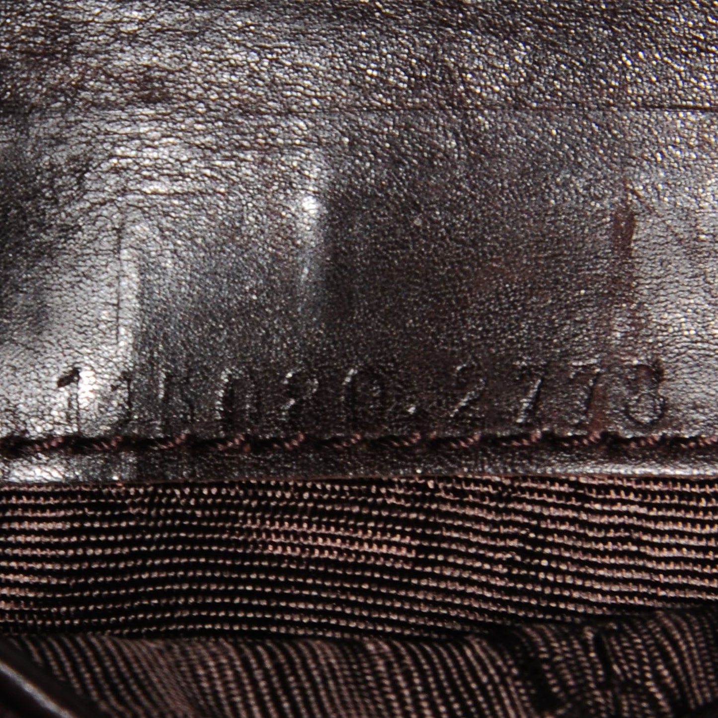 Canvas Web Reins Compact Wallet Brown