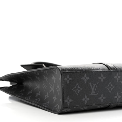 Louis Vuitton Monogram Eclipse Sac Plat Horizontal Zipper 7 of 10