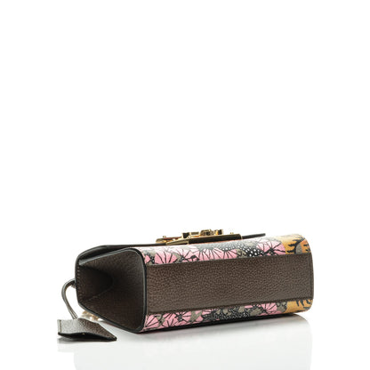 Gucci GG Supreme Monogram Bengal Small Padlock Shoulder Bag Beige Pink 4 of 7