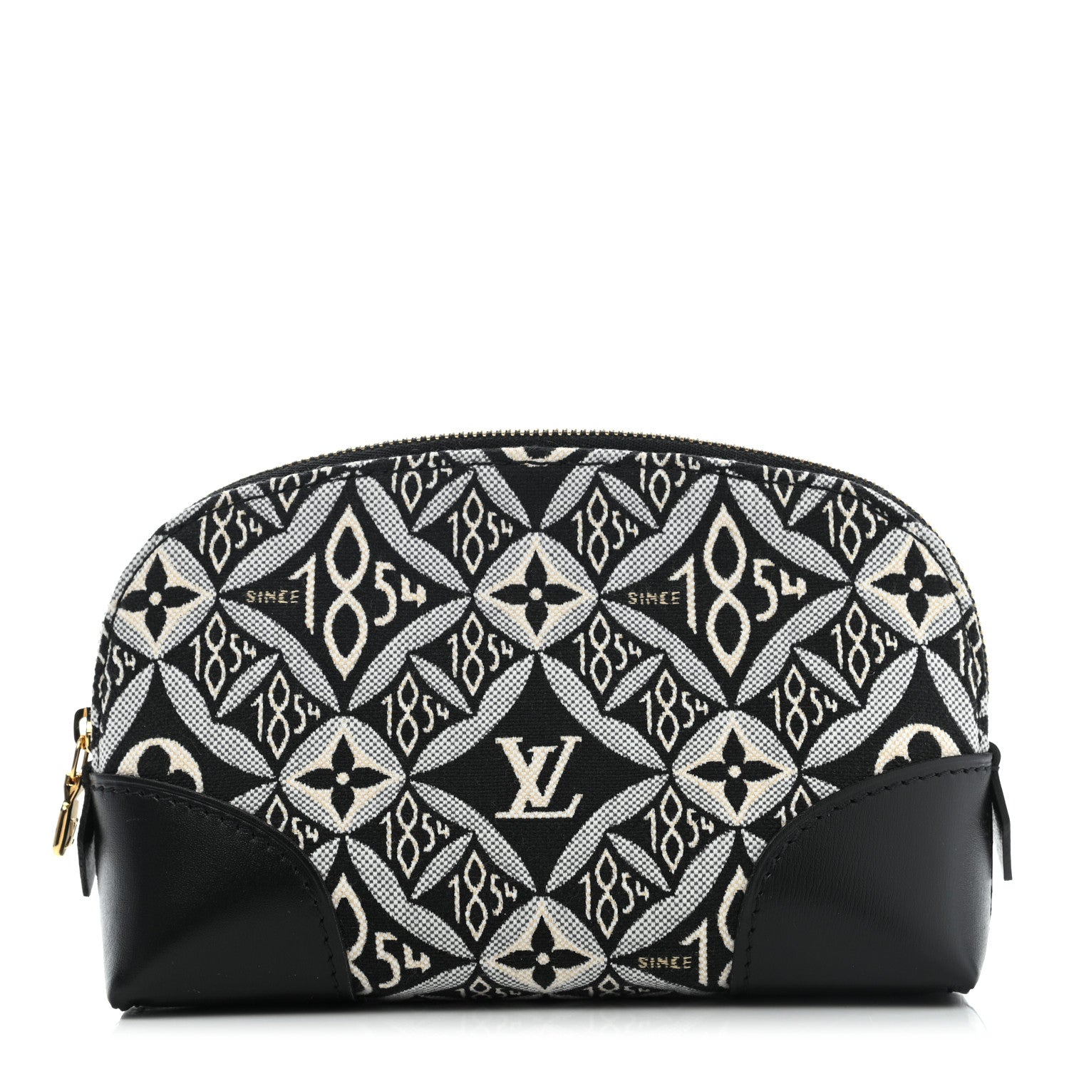 Louis Vuitton Jacquard Since 1854 Cosmetic Pouch PM Grey 1 of 7