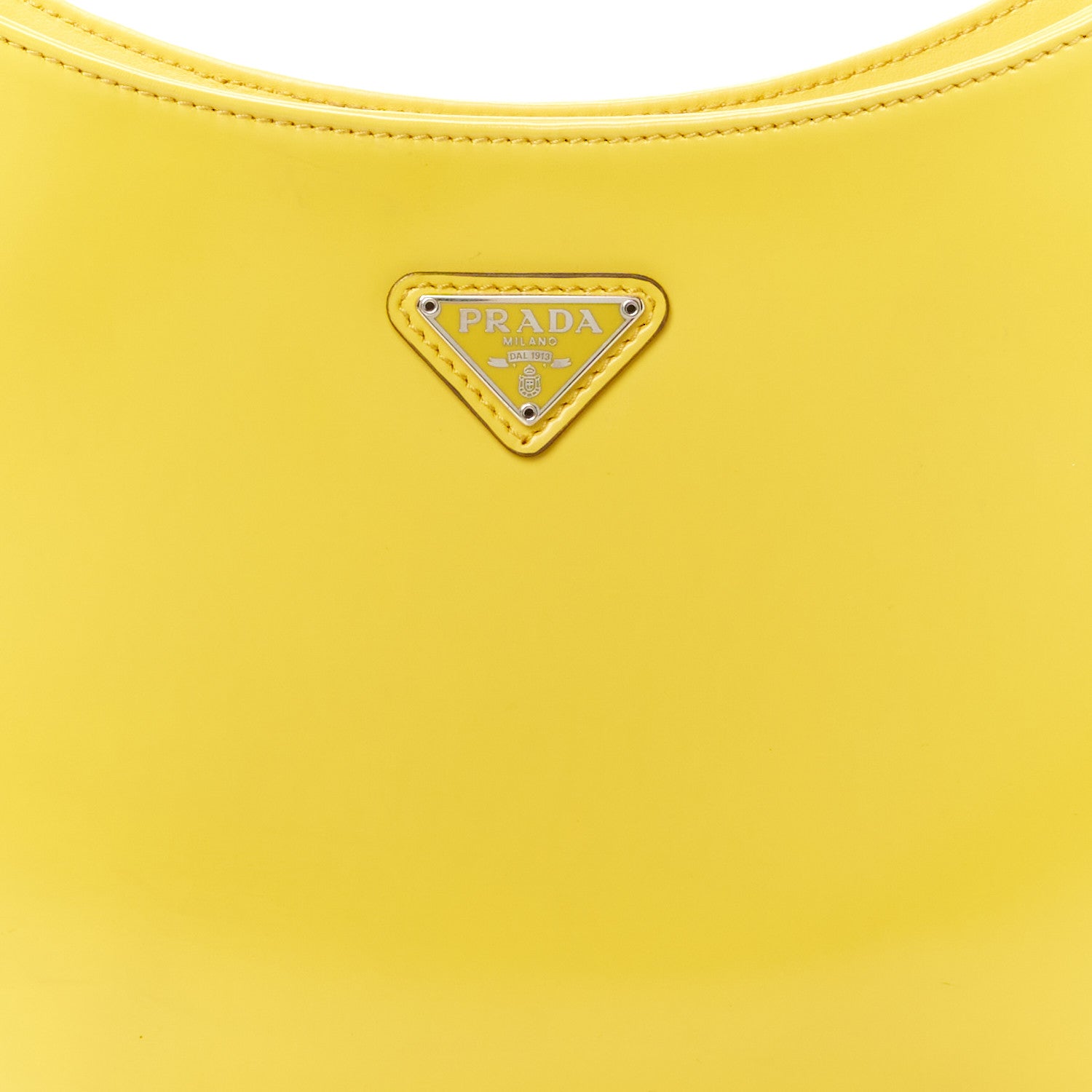 Prada Spazzolato Cleo Shoulder Bag Sole 8 of 10