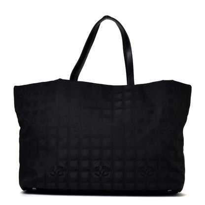 Chanel Nylon Large Travel Tote Black 1 of 6