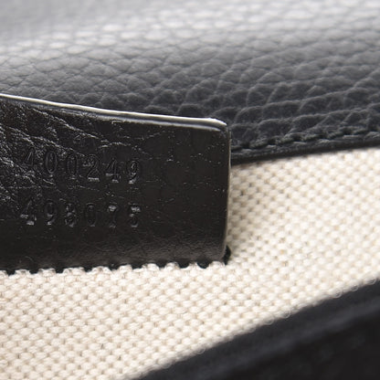Gucci Pebbled Calfskin Small Dionysus Shoulder Bag Black 7 of 8