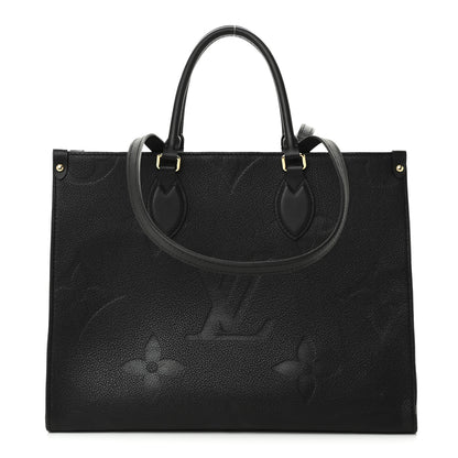 Louis Vuitton Empreinte Monogram Giant Onthego MM Black 1 of 9