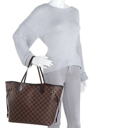 Louis Vuitton Damier Ebene Neverfull MM 2 of 7