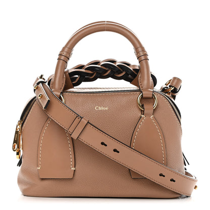 Chloe Calfskin Small Daria Cement Brown 1 of 14