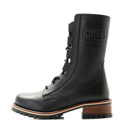 Christian Dior Calfskin Dior Quest 35mm Hiking Boots 36.5 Black 1 of 12