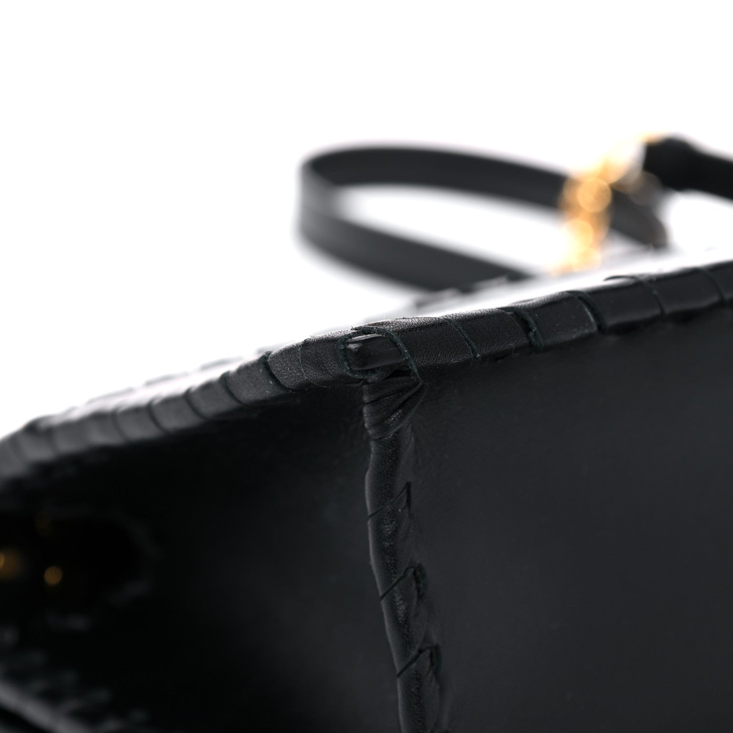 Christian Dior Calfskin Braided 30 Montaigne Chain Flap Bag Black 12 of 18