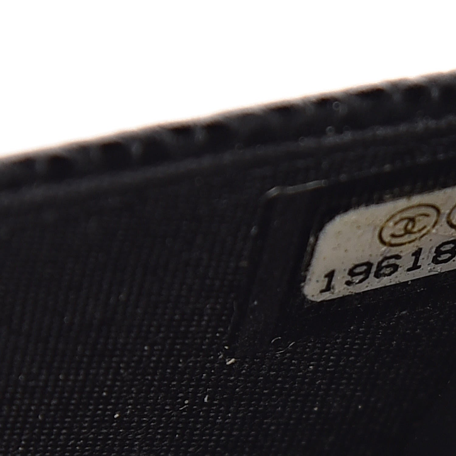 Chanel Caviar Timeless CC Wallet On Chain WOC Black 10 of 16