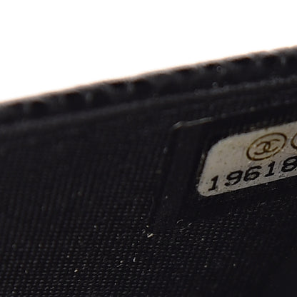 Chanel Caviar Timeless CC Wallet On Chain WOC Black 10 of 16