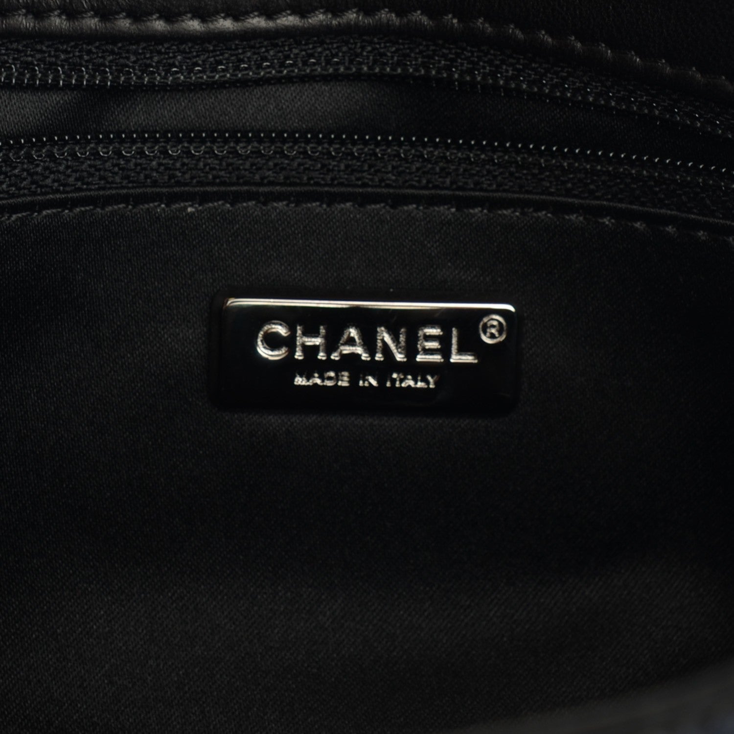 Chanel Sequin Embroidered Single Flap Black Silver 7 of 9
