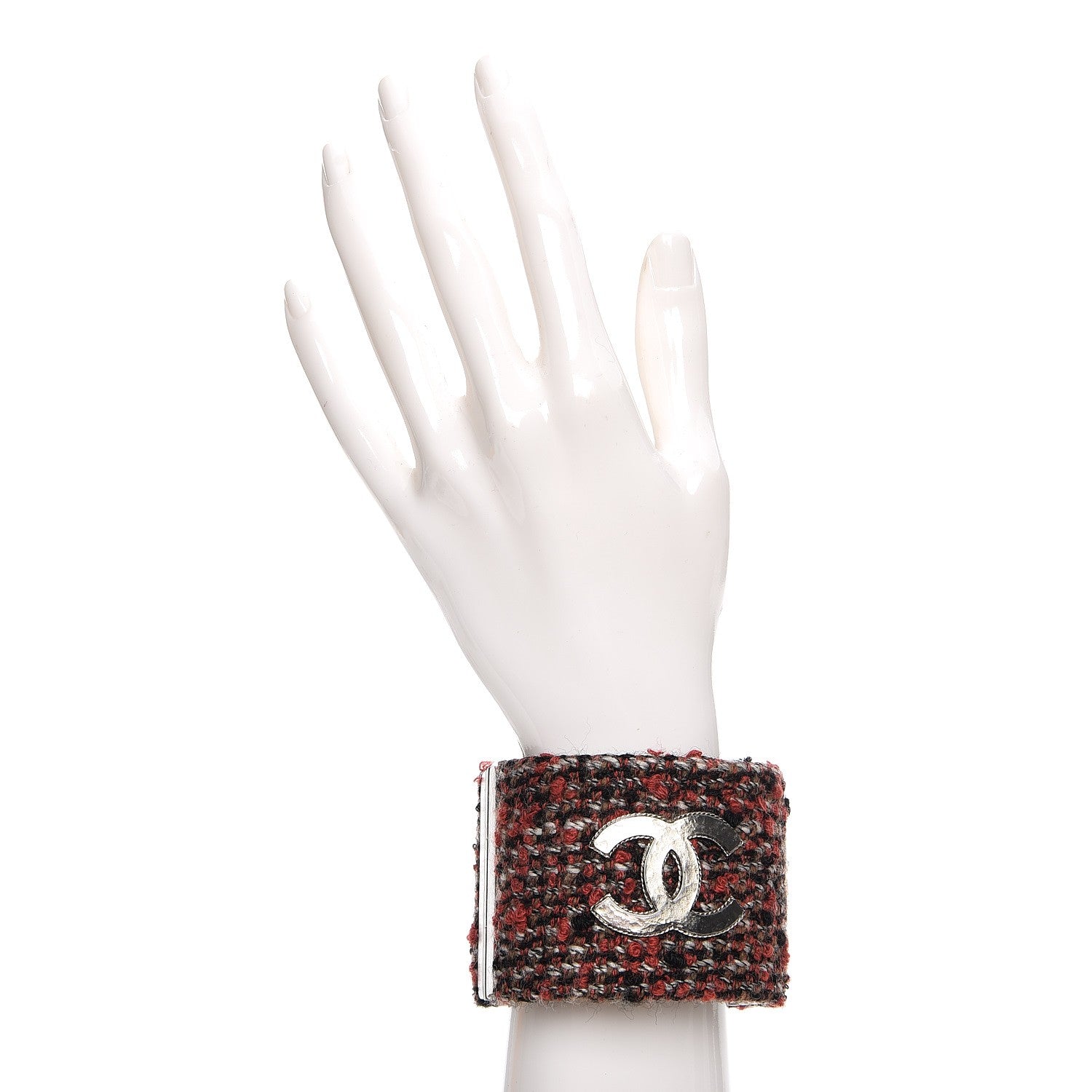Chanel Tweed CC Cuff Multicolor 2 of 4