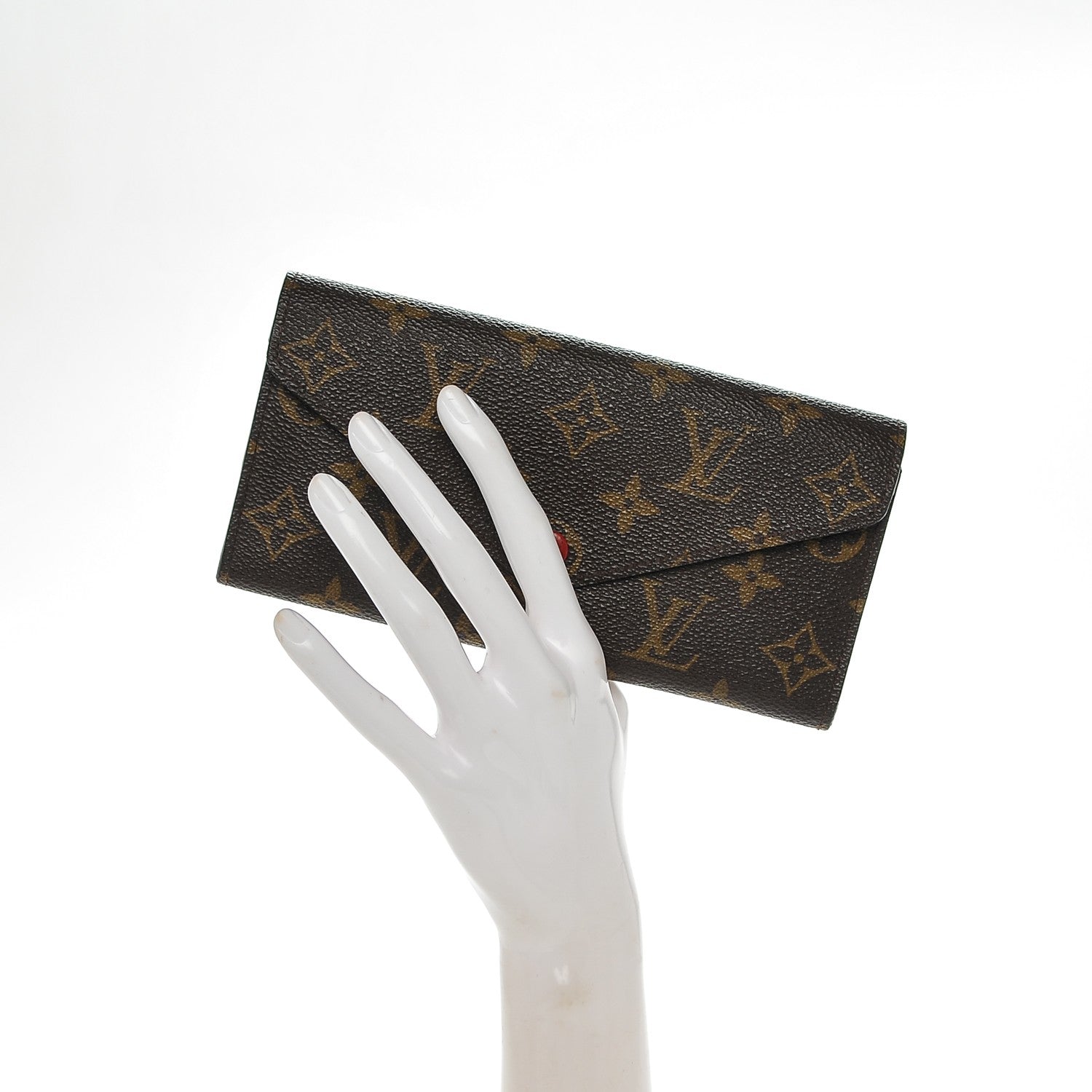 Louis Vuitton Monogram Josephine Wallet Red 2 of 6