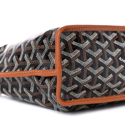 Goyard Goyardine Reversible Mini Anjou Black Gold 7 of 15