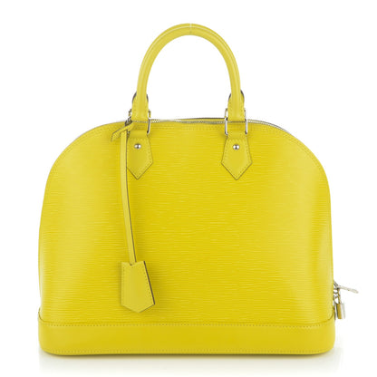 Louis Vuitton Epi Alma MM Pistache 1 of 9