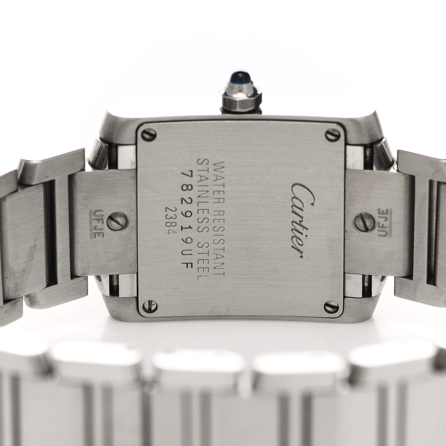 Cartier Stainless Steel 20mm Tank Francaise Quartz Watch 4 of 6