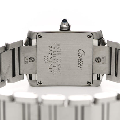 Cartier Stainless Steel 20mm Tank Francaise Quartz Watch 4 of 6