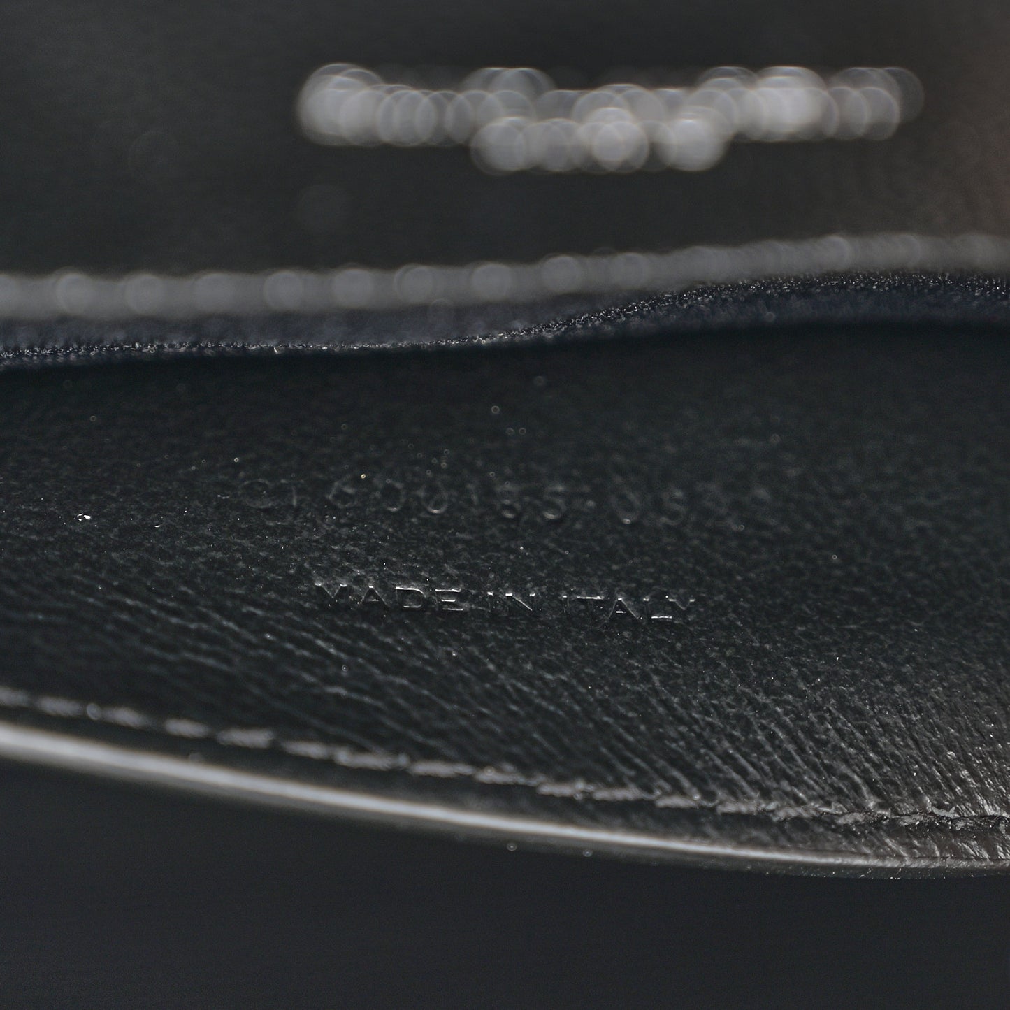 Grain De Poudre Textured Mixed Matelasse Triquilt Medium Monogram Satchel Black