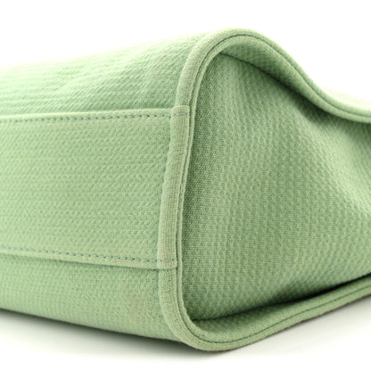 Chanel Mixed Fibers Small Deauville Tote Green 11 of 11