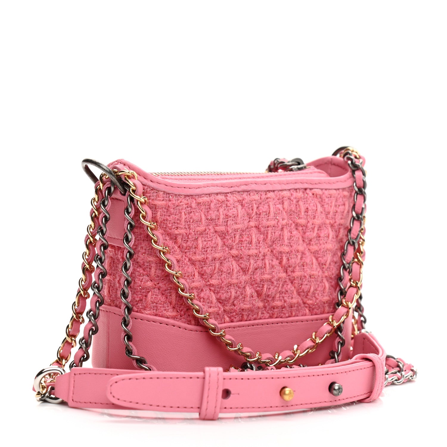 Chanel Lambskin Calfskin Tweed Success Story Set of 4 Minis Bags Pink Red 16 of 23