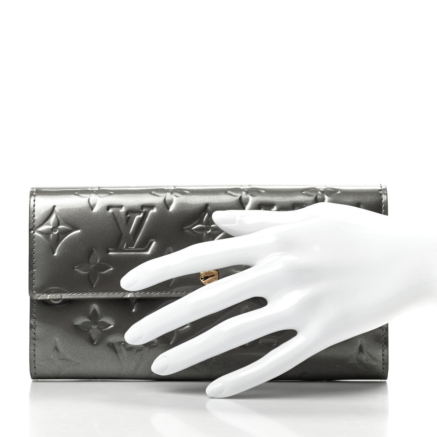 Vernis Sarah Wallet Gris Art Deco