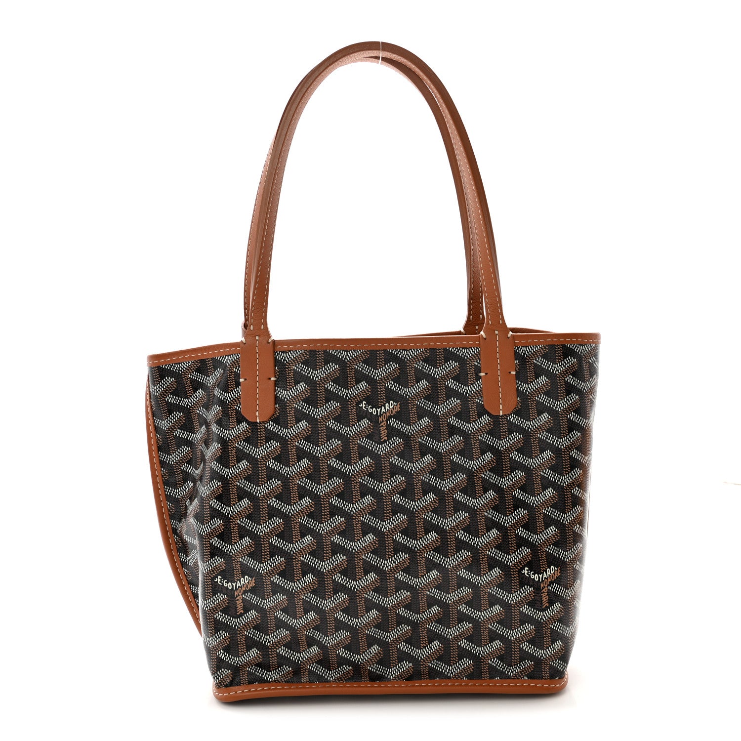 Goyard Goyardine Reversible Mini Anjou Black Gold 1 of 18