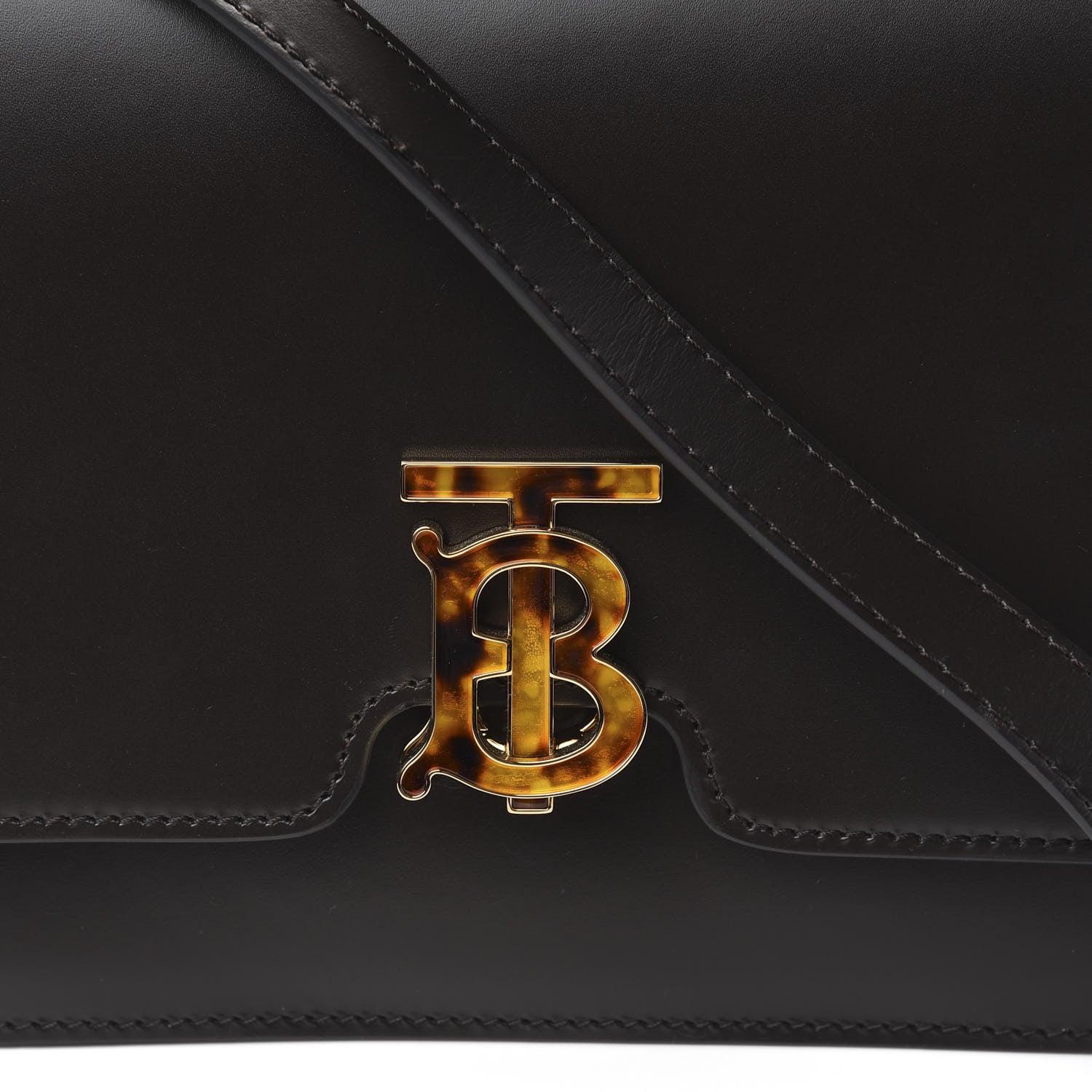 Burberry Calfskin Medium TB Bag Coffee 9 of 9