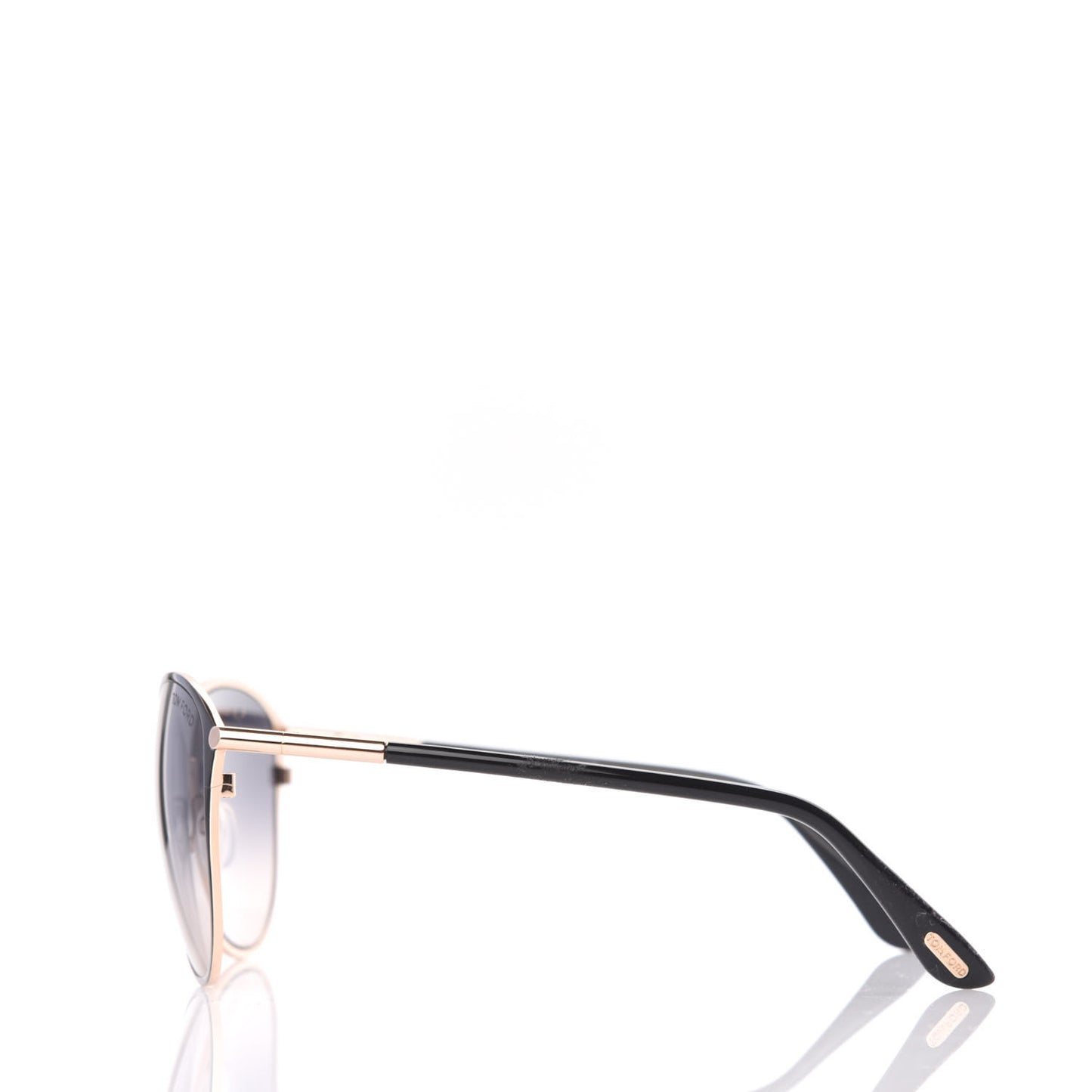 Penelope Vintage Round Sunglasses TF320 Black