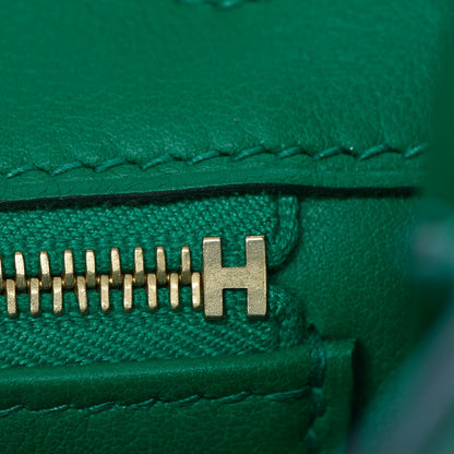 Hermes Swift Birkin 25 Vert Vertigo 29 of 35