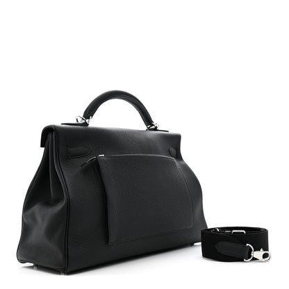 Hermes Togo Maxi Kelly Retourne 42 Black 4 of 12