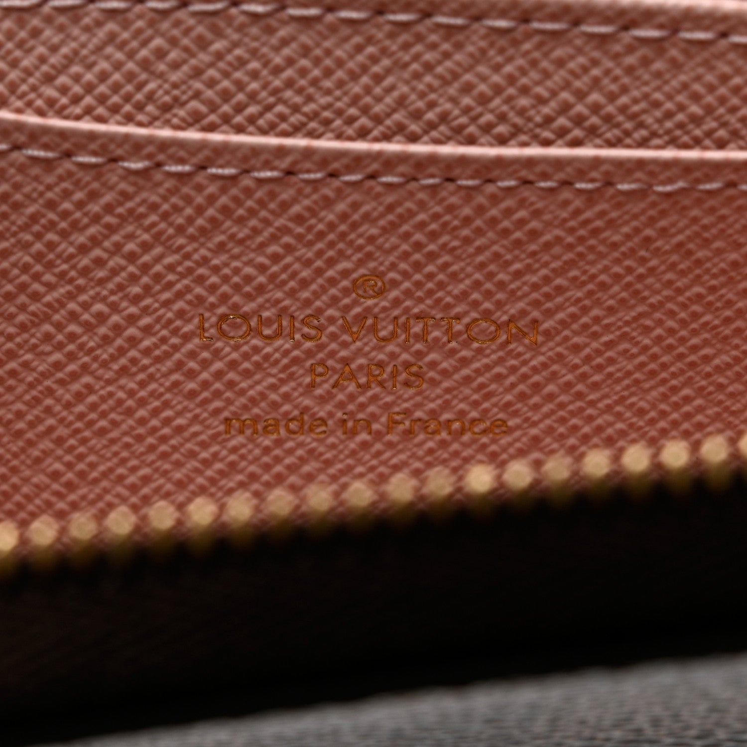 Louis Vuitton Damier Ebene Zippy Coin Purse Rose Ballerine 6 of 10