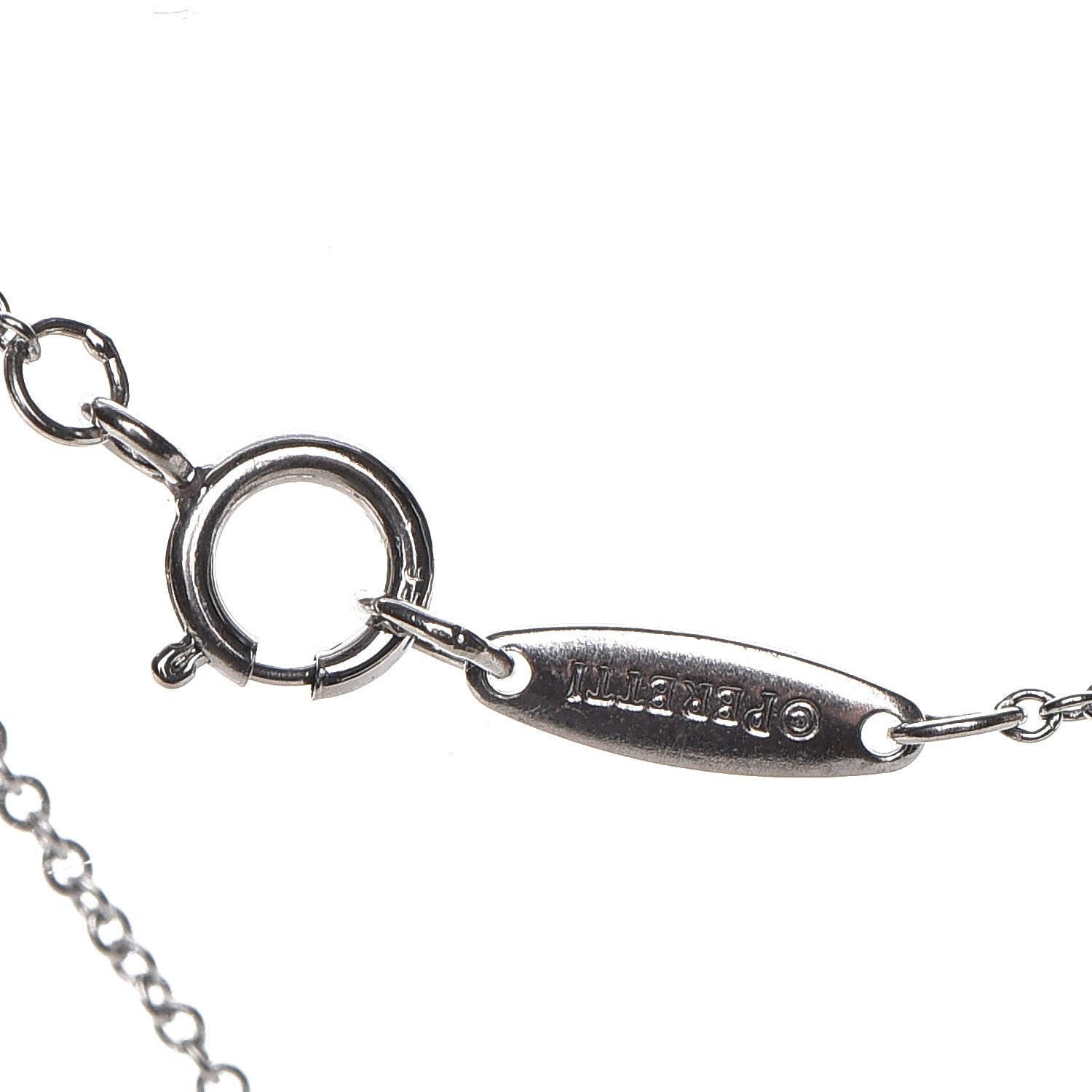 Tiffany Platinum Diamond .08ct Elsa Peretti Diamonds by the Yard Bracelet 4 of 4