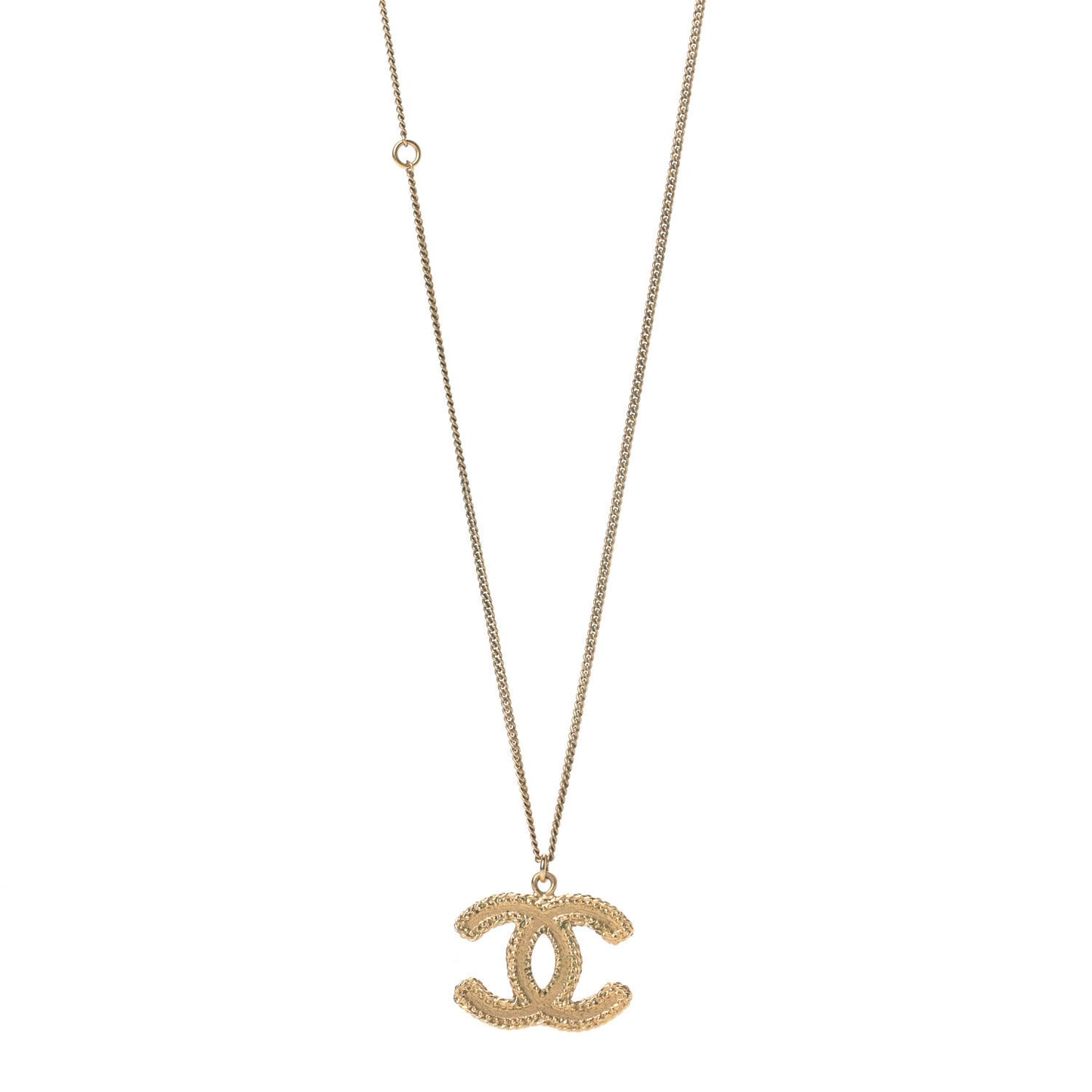 CC Necklace Matte Gold