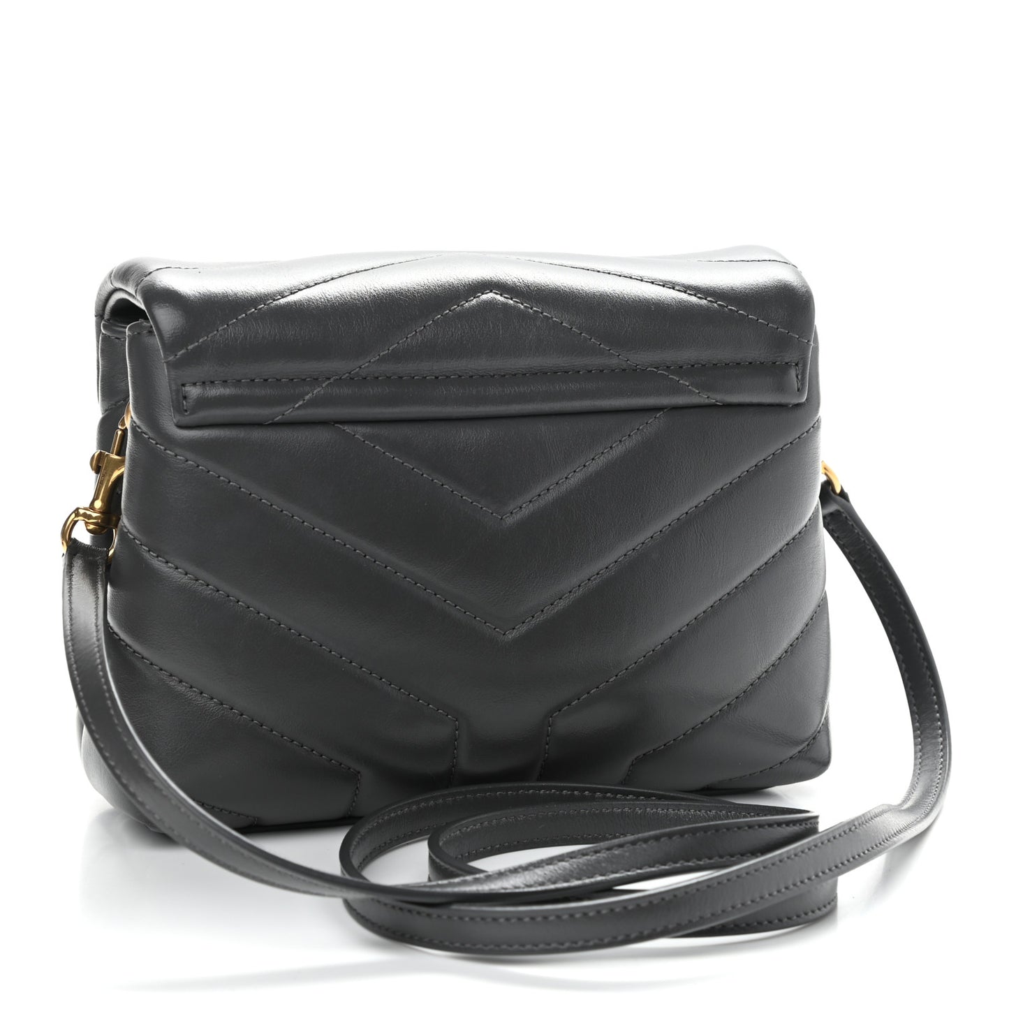 Calfskin Y Quilted Monogram Toy Loulou Crossbody Bag Storm