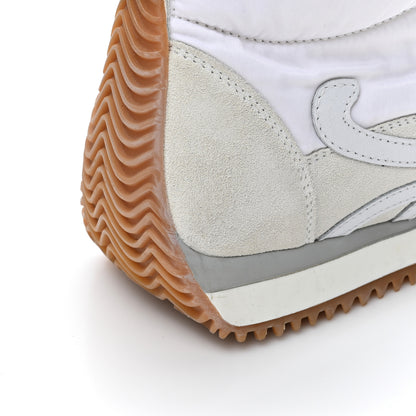 Loewe Nylon Suede Flow Runner High Top Sneakers 38 White 15 of 15