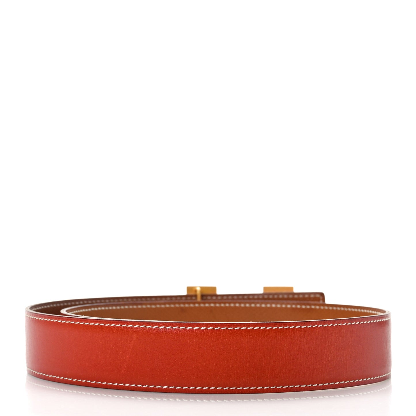 Swift Epsom 30mm H Belt 68 80/32 Gold Brique
