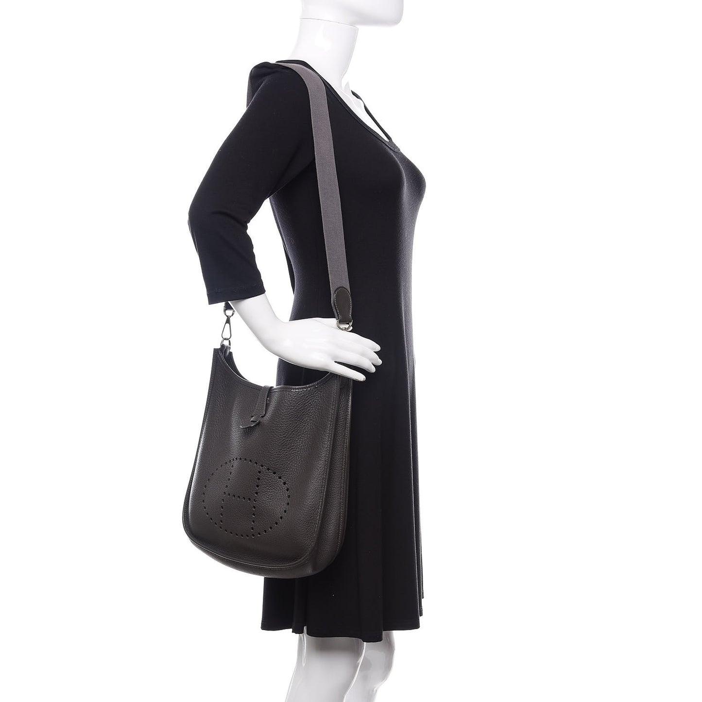 Taurillon Clemence Evelyne II PM Graphite