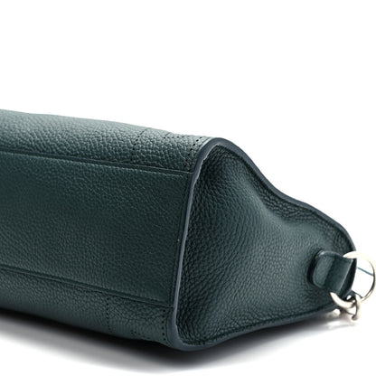 Balenciaga Veau Grana Perforated Blackout Hardware S City Verde 9 of 9