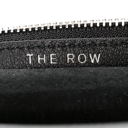 The Row Grained Calfskin Small Slouchy Banana Bag Black 7 of 10