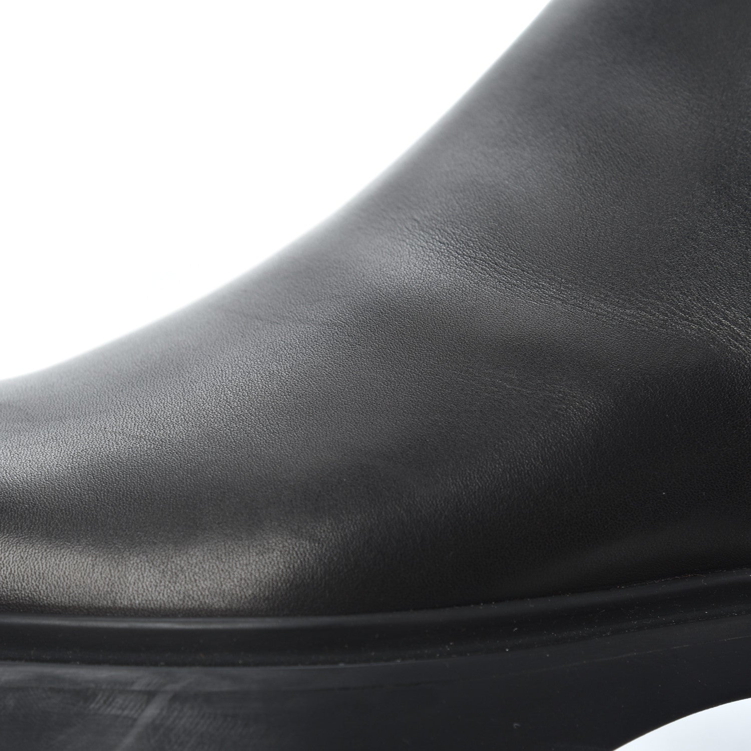 Hermes Calfskin Veo Ankle Boots 42 Black 9 of 14