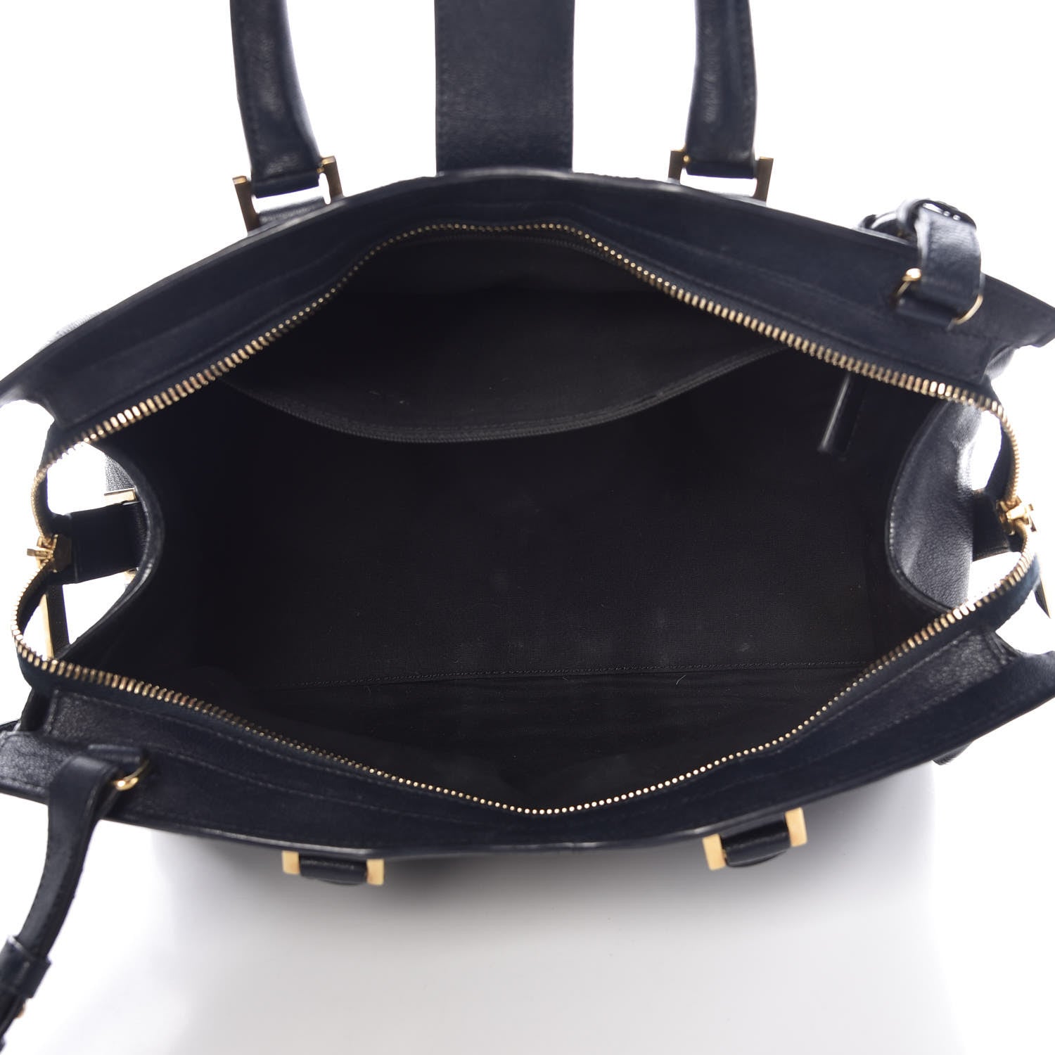 Saint Laurent Sheepskin Small Cabas ChYc Navy 6 of 21