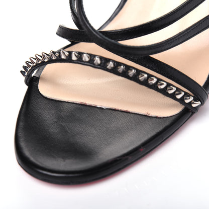 Christian Louboutin Kid Gwinispike 85 Sandals 38 Black 9 of 11