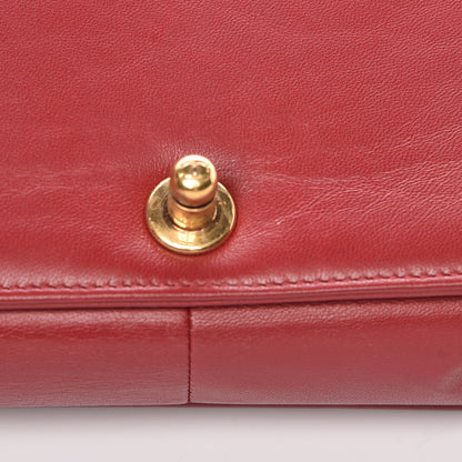 Chanel Lambskin Quilted Medium Boy Flap Red 13 of 13