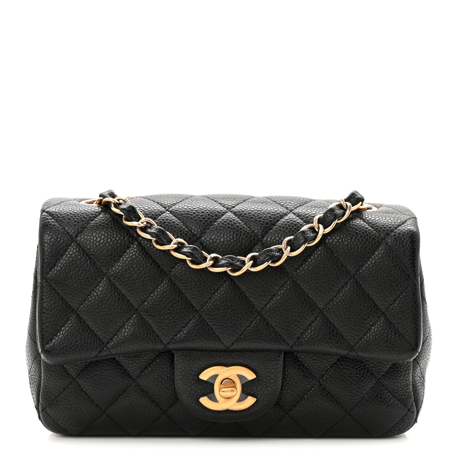Chanel Caviar Quilted Mini Rectangular Flap Black 1 of 11