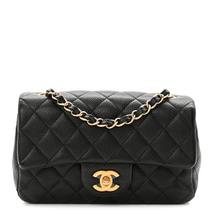 Chanel Caviar Quilted Mini Rectangular Flap Black 1 of 11