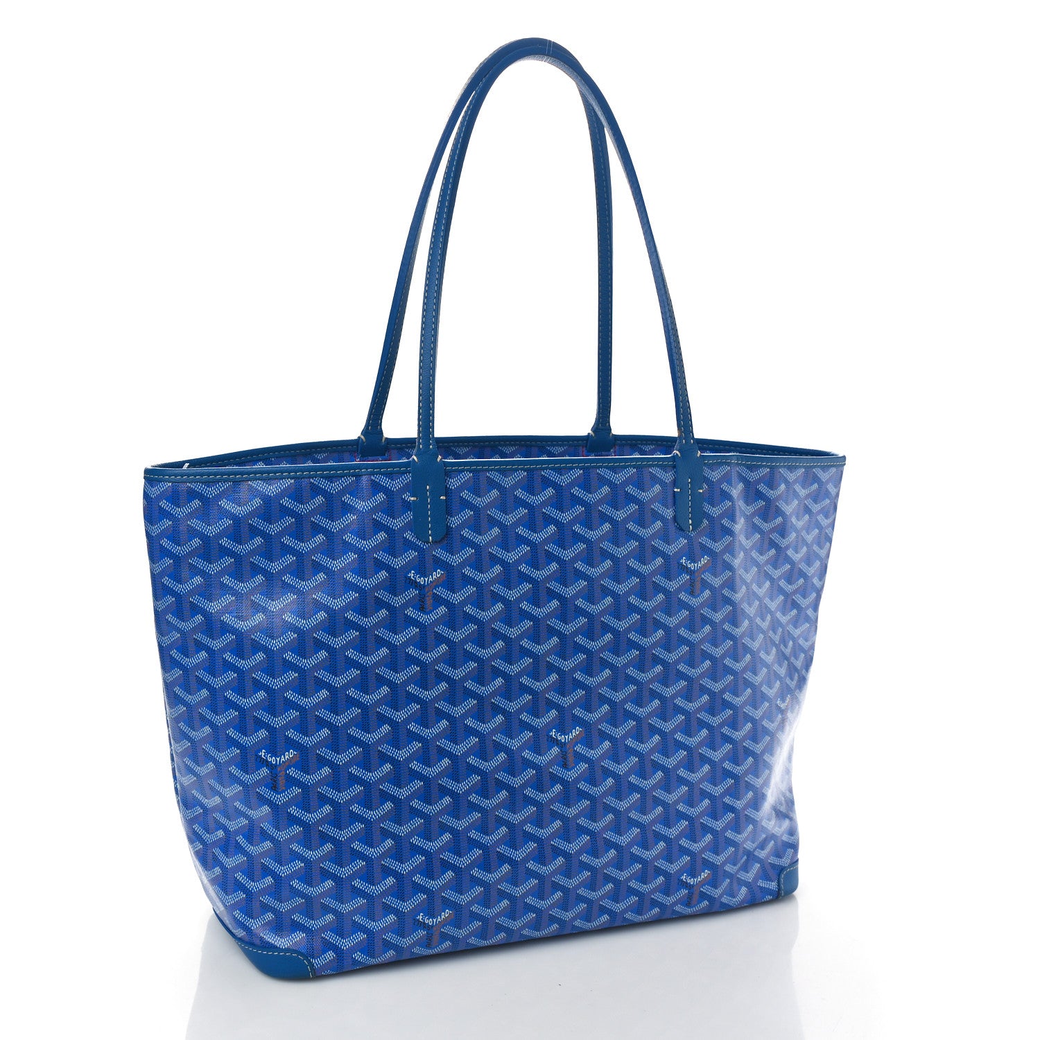 Goyard Goyardine Artois MM Blue 2 of 10