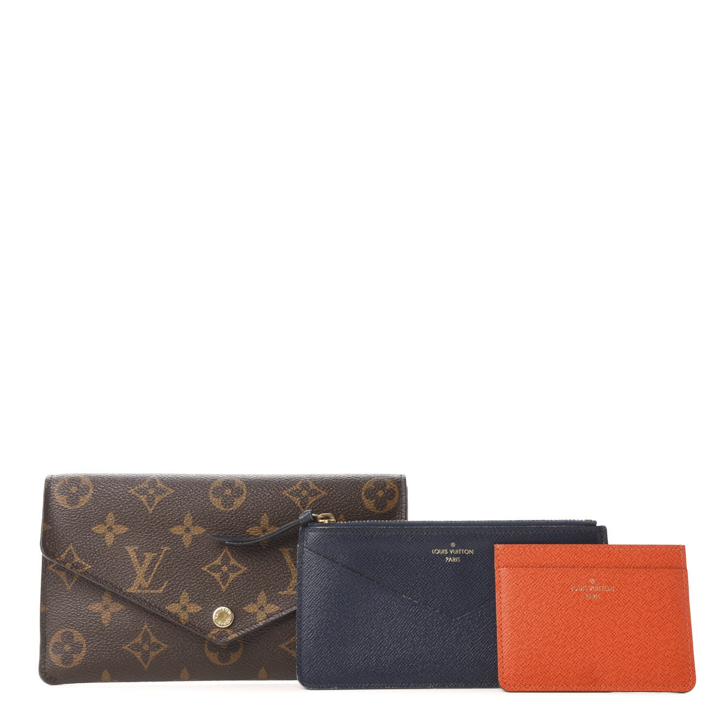 Monogram Jeanne Wallet Rose Ballerine