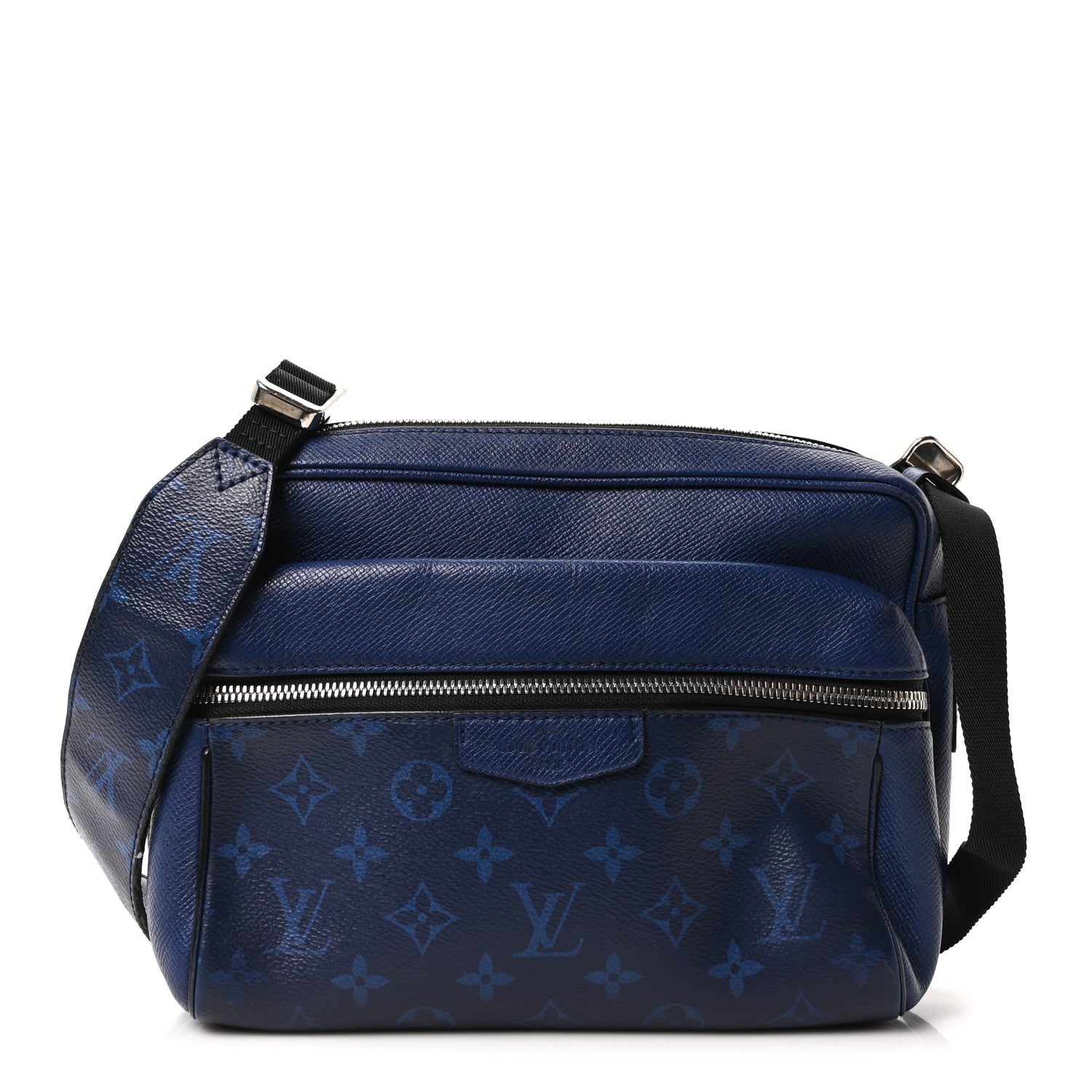 Louis Vuitton Taigarama Outdoor Messenger Cobalt 2 of 17