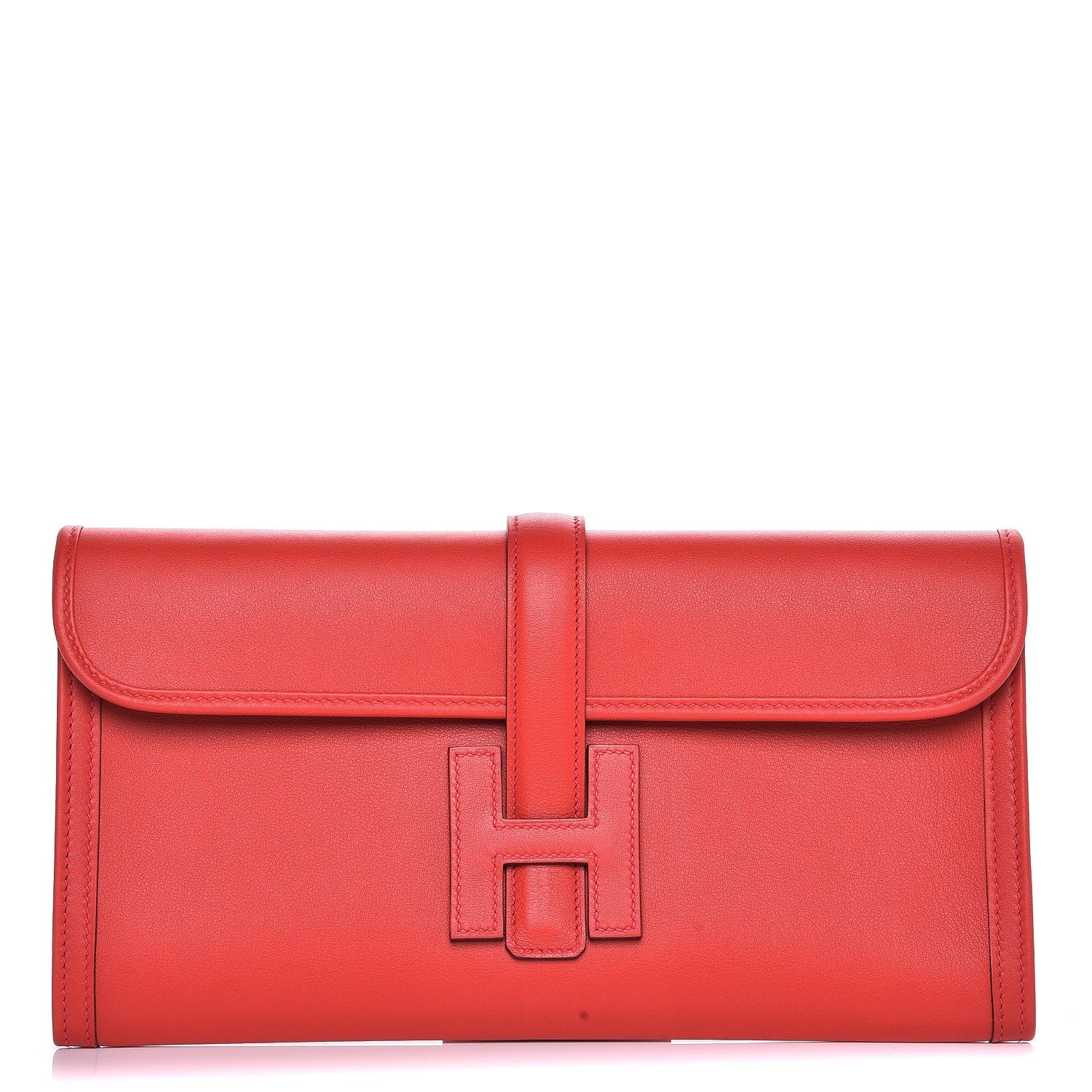 Hermes Swift Jige Elan 29 Clutch Vermillion 1 of 16