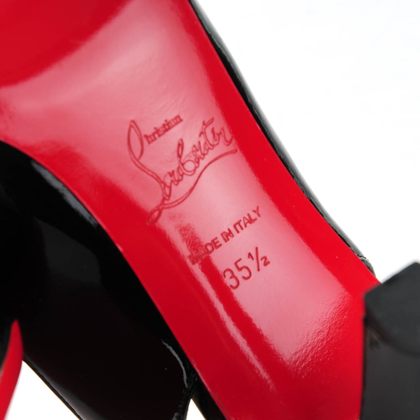 Patent No Prive 90 Pumps 35.5 Black
